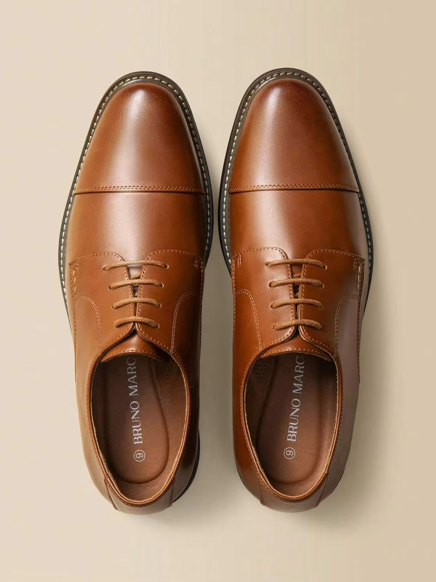 Men's Classic Modern Formal Oxford Lace Up Dress Shoes